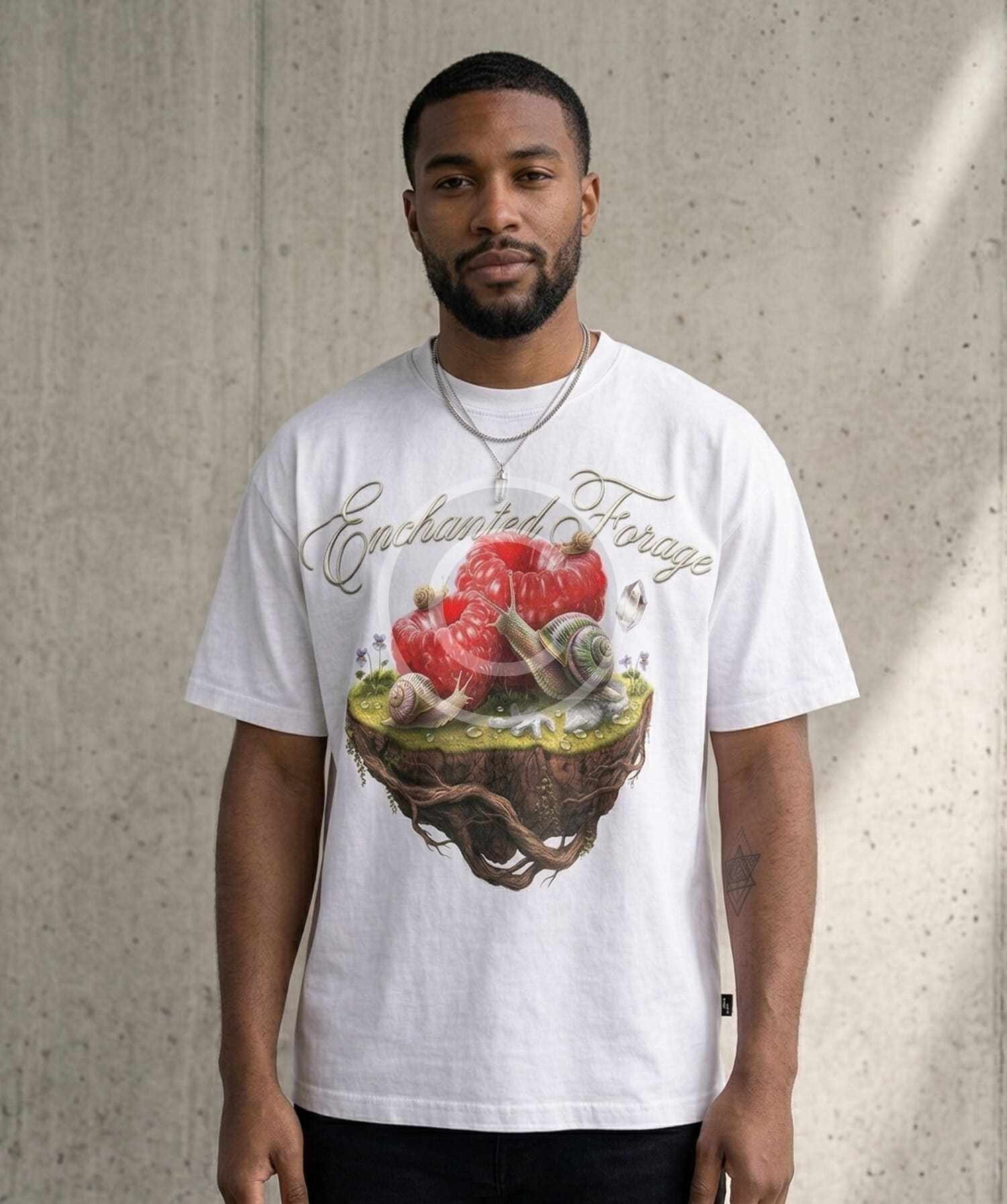 Enchanted forage fantasy tee - Imagen 2